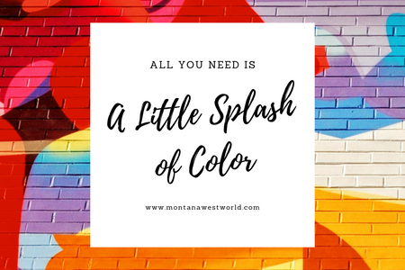 All You Need is a Little Splash of Color