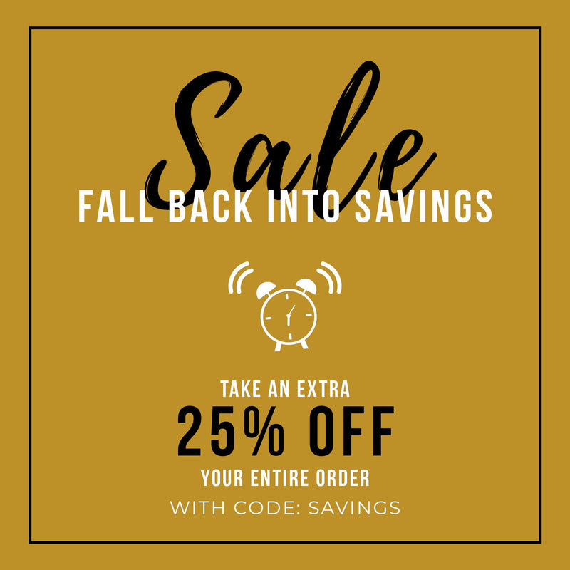 It's time to fall back into savings.