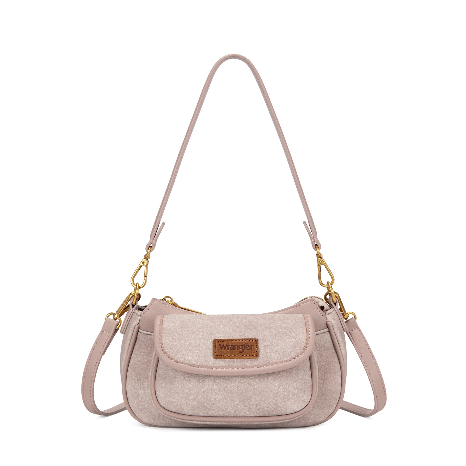 Wrangler Women Vintage Shoulder Bag Crossbody Hobo Purse with 2 Detachable Straps