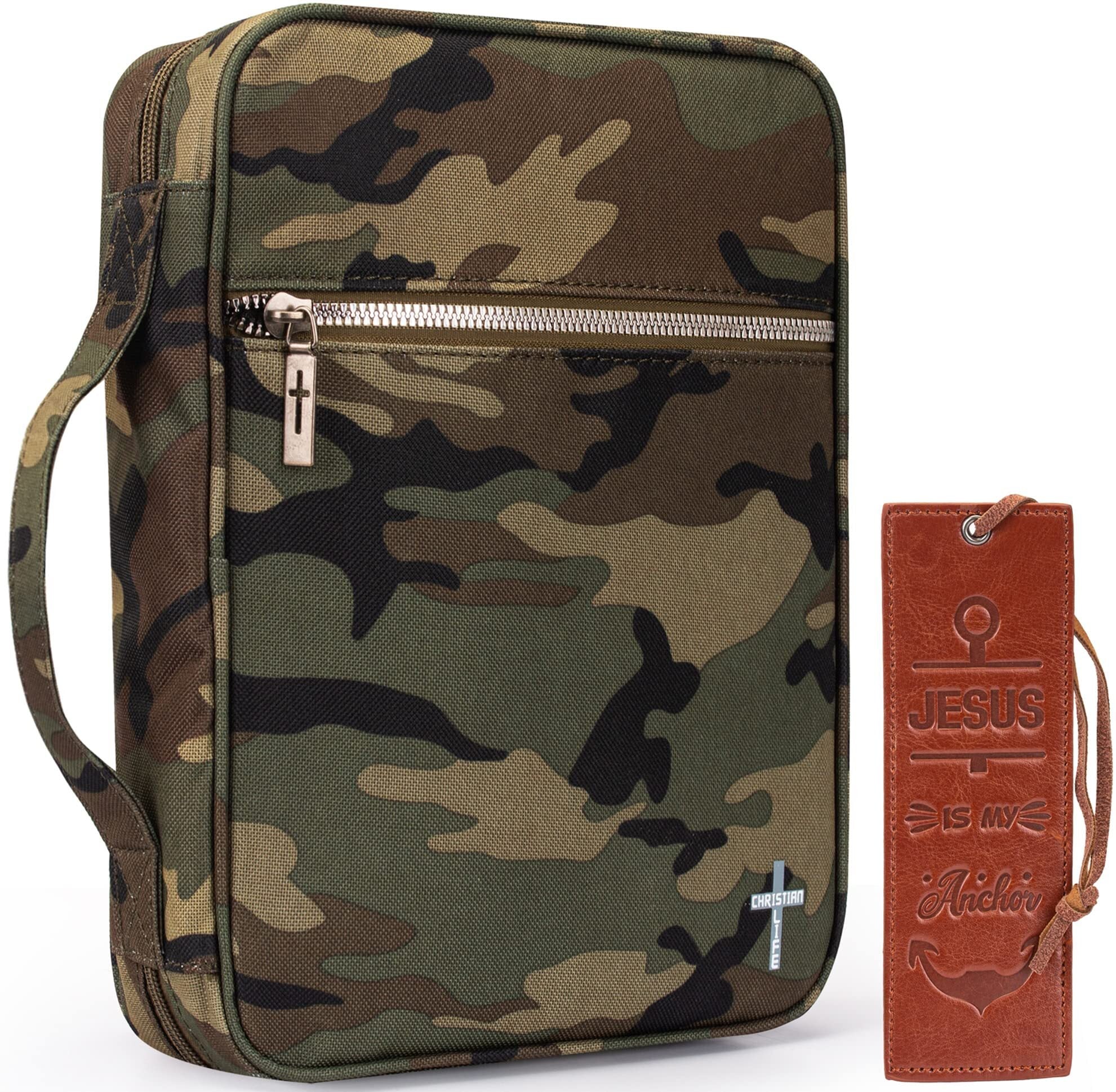 Montana West Church Bag for Women Men Protective Bible Cover with Leather Bookmark