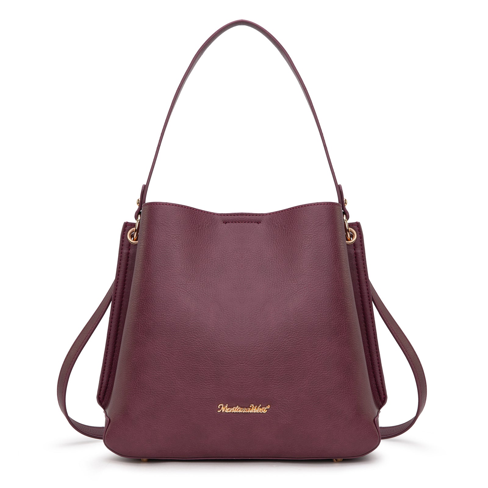 Montana West Hobo Purse for Women Bucket Shoulder Bag with Crossbody Strap