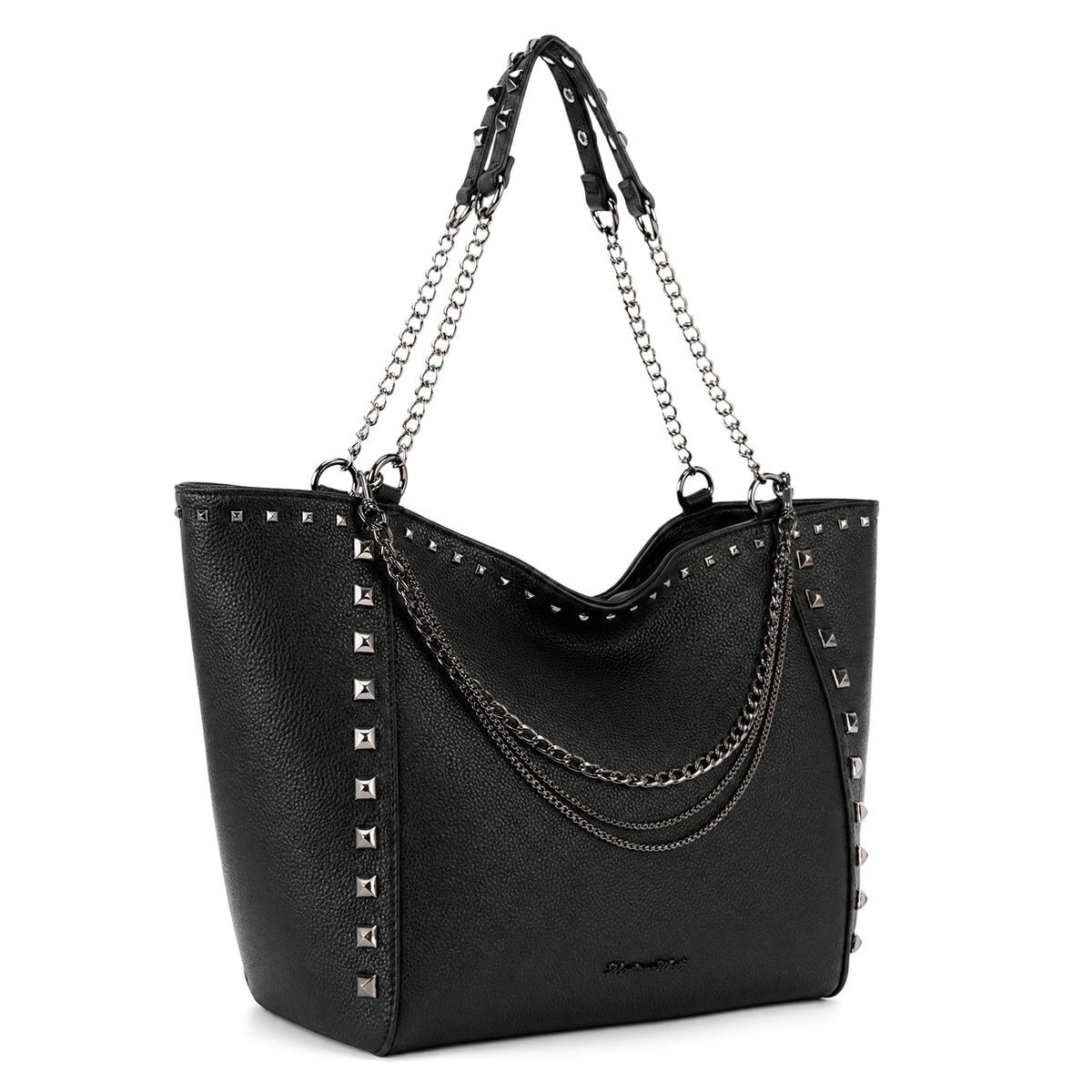 Montana West Large Tote Bag for Women Oversized Shoulder Purses with Chain Handbags