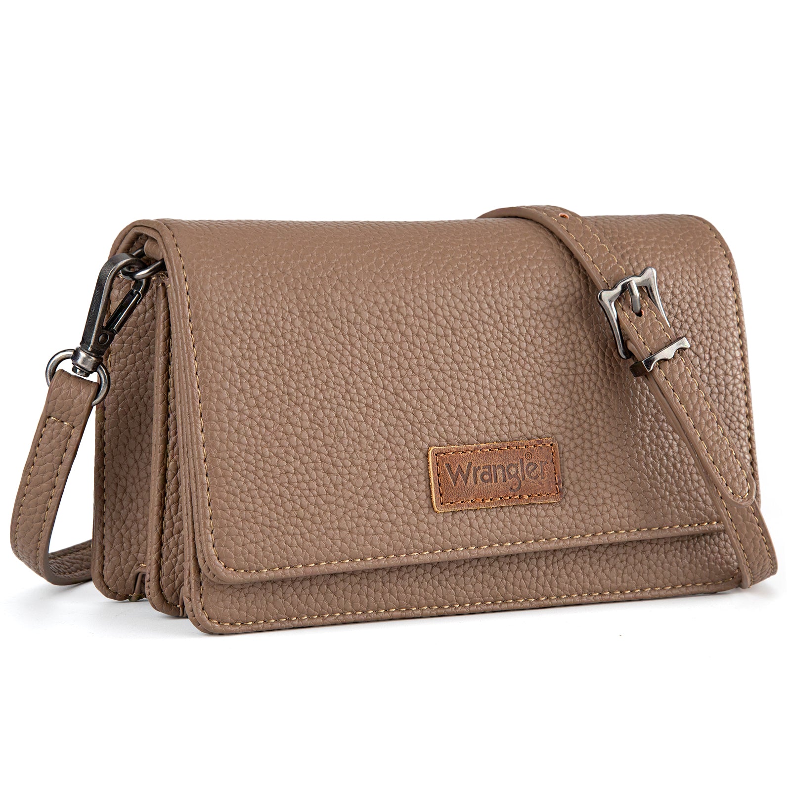 Wrangler Small Crossbody Wallet Purses RFID Trendy Purses for Women with Adjustable Straps