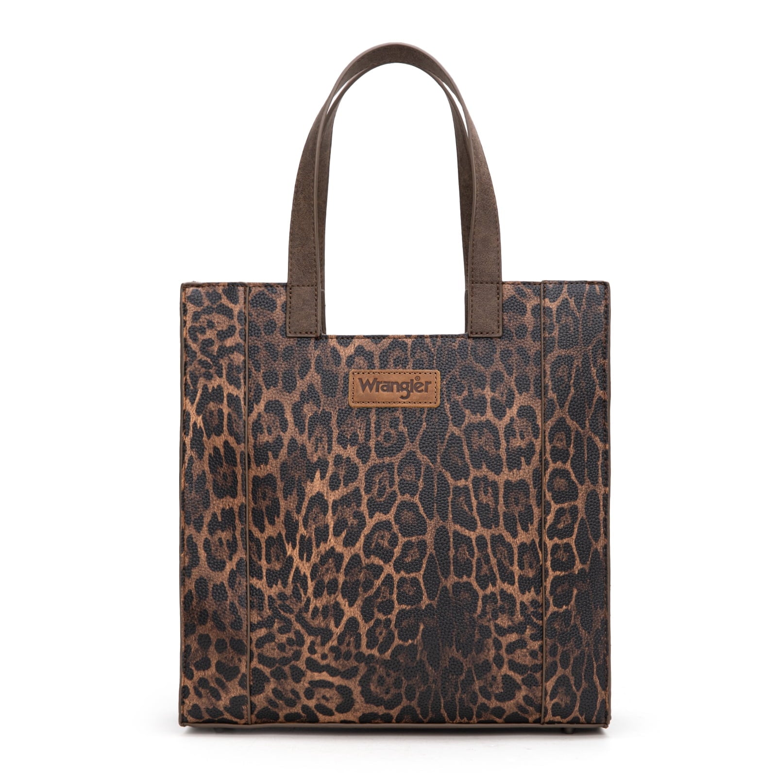 Wrangler Tote Bag for Women Wildside Cheetah Medium Handbag Top Handle for Work Montana West Stylish and Functional Tote Bags for Everyday Use