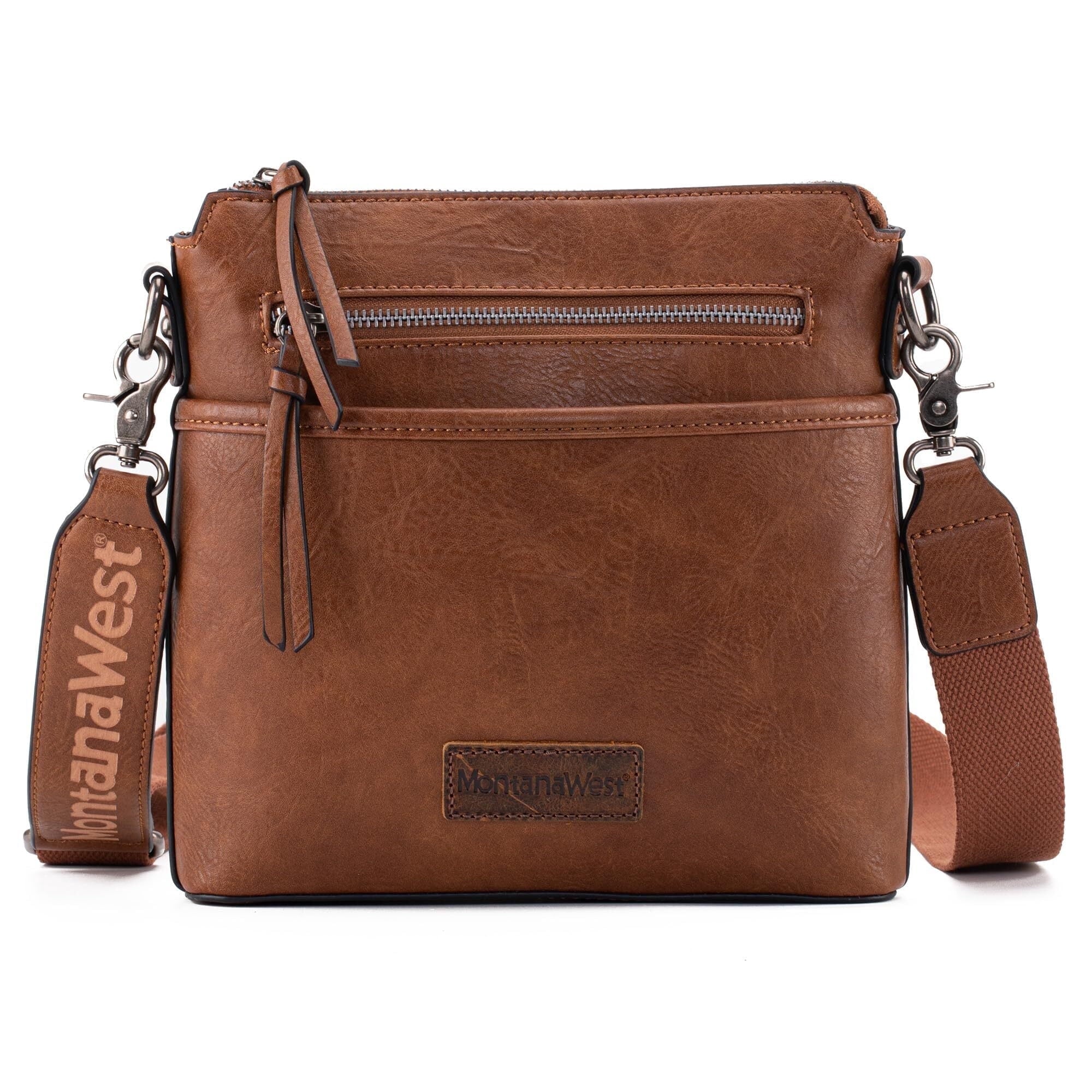 Montana West Crossbody Bag for Women Multi Pocket Cross Body Bag Purses with Guitar Strap