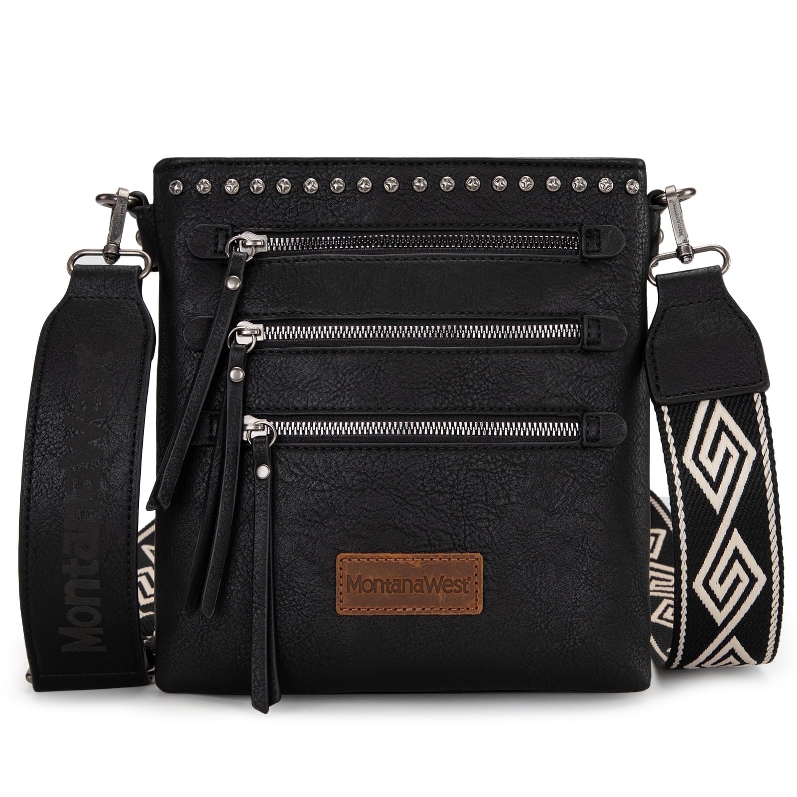 Montana West Crossbody Bags for Women Multi Pocket Cross Body Bag Purses with Guitar Strap