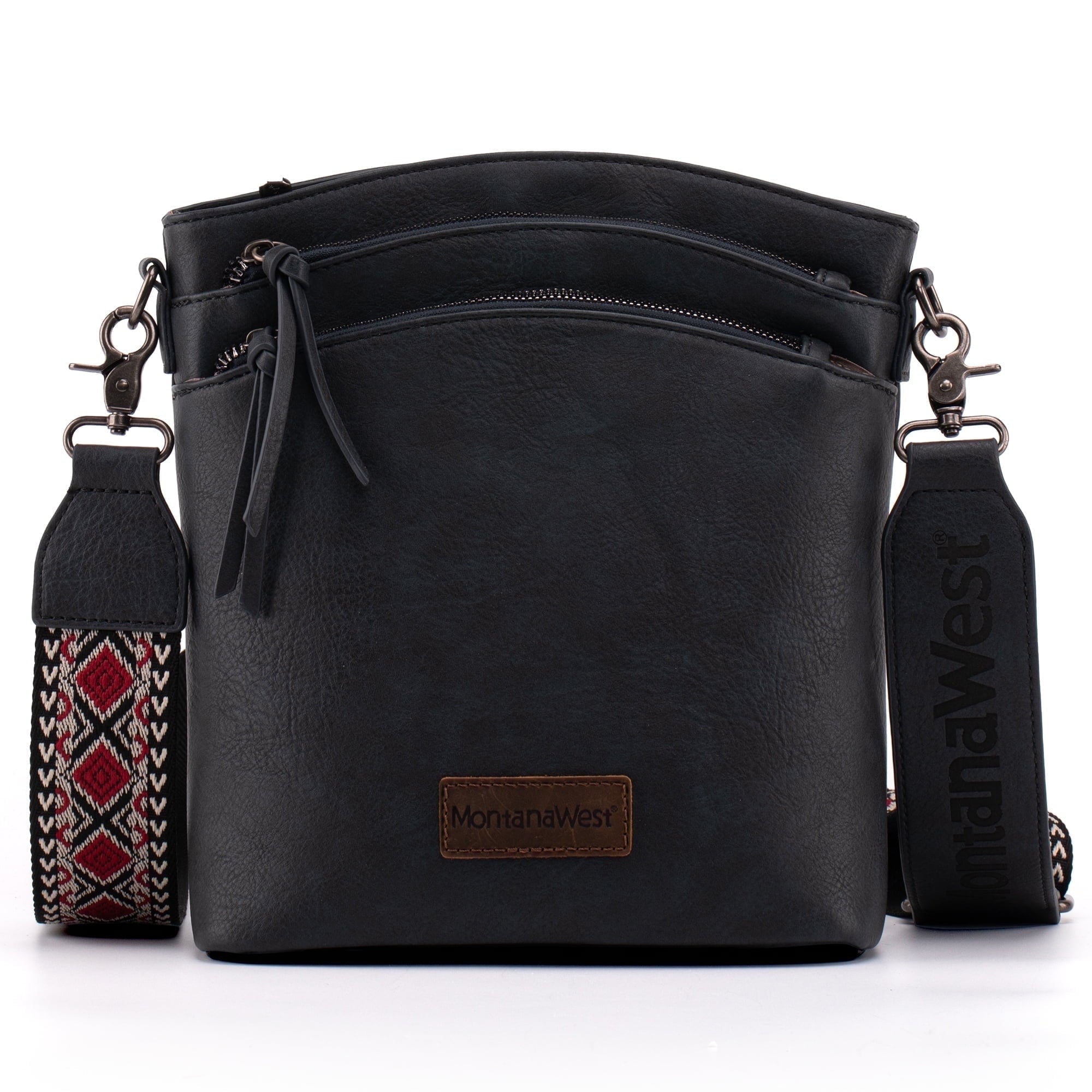 Montana West Crossbody Purses and Handbags for Women Double Compartments Cross Body Bag with Adjustable Strap