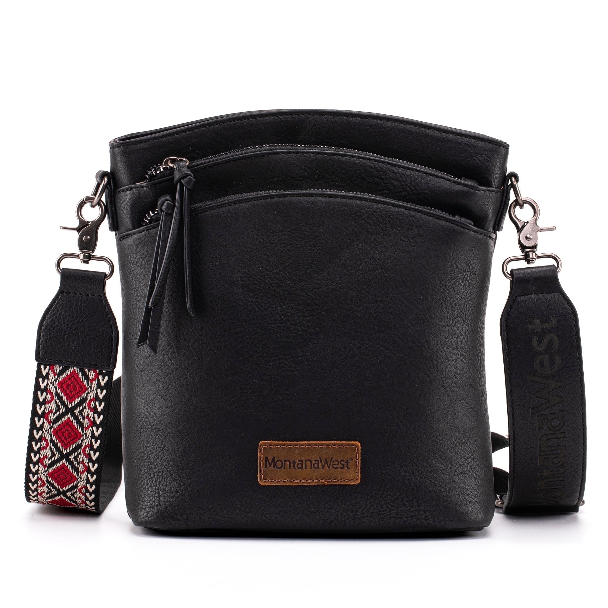 Montana West Crossbody Purses and Handbags for Women Double Compartments Cross Body Bag with Adjustable Strap