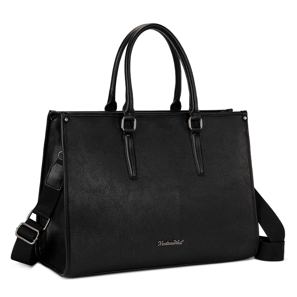 Montana West Laptop Tote Bag for Women 15.6 Inch Computer Bags Business Office Work Briefcase With Adjustable Shoulder Strap