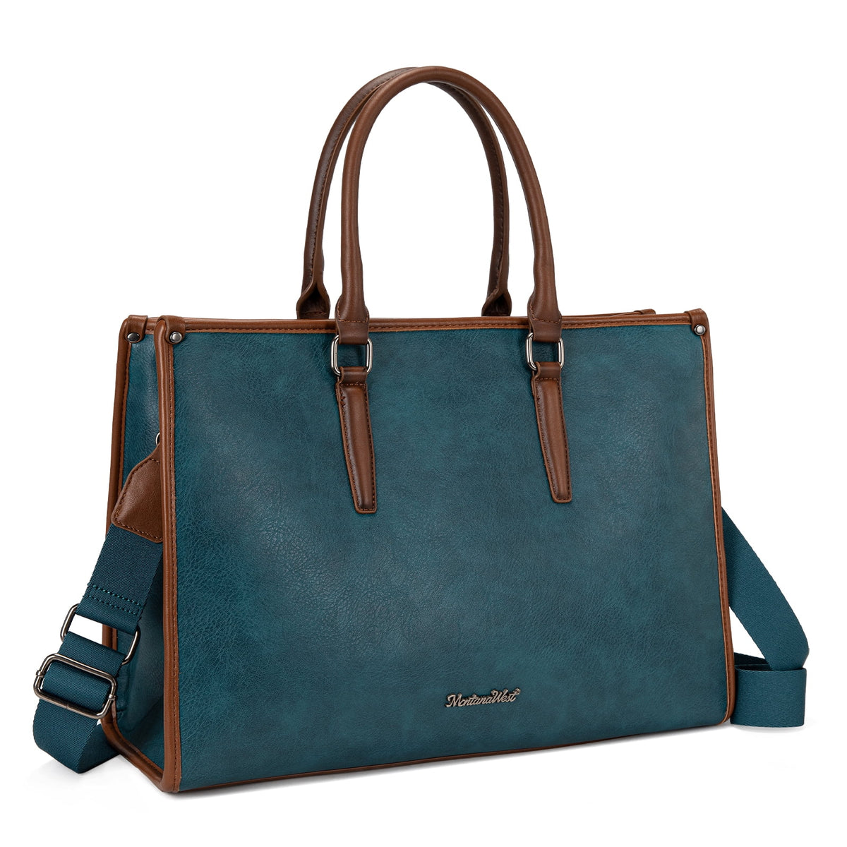 Montana West Laptop Tote Bag for Women 15.6 Inch Computer Bags Business Office Work Briefcase With Adjustable Shoulder Strap
