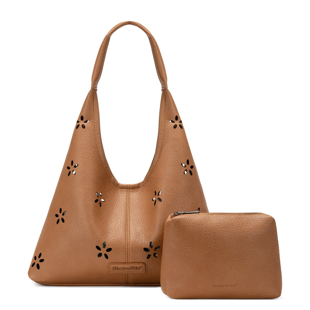 Montana West Hobo Bag Purses for Women Soft Slouchy Shoulder Handbags Tote with Pouch