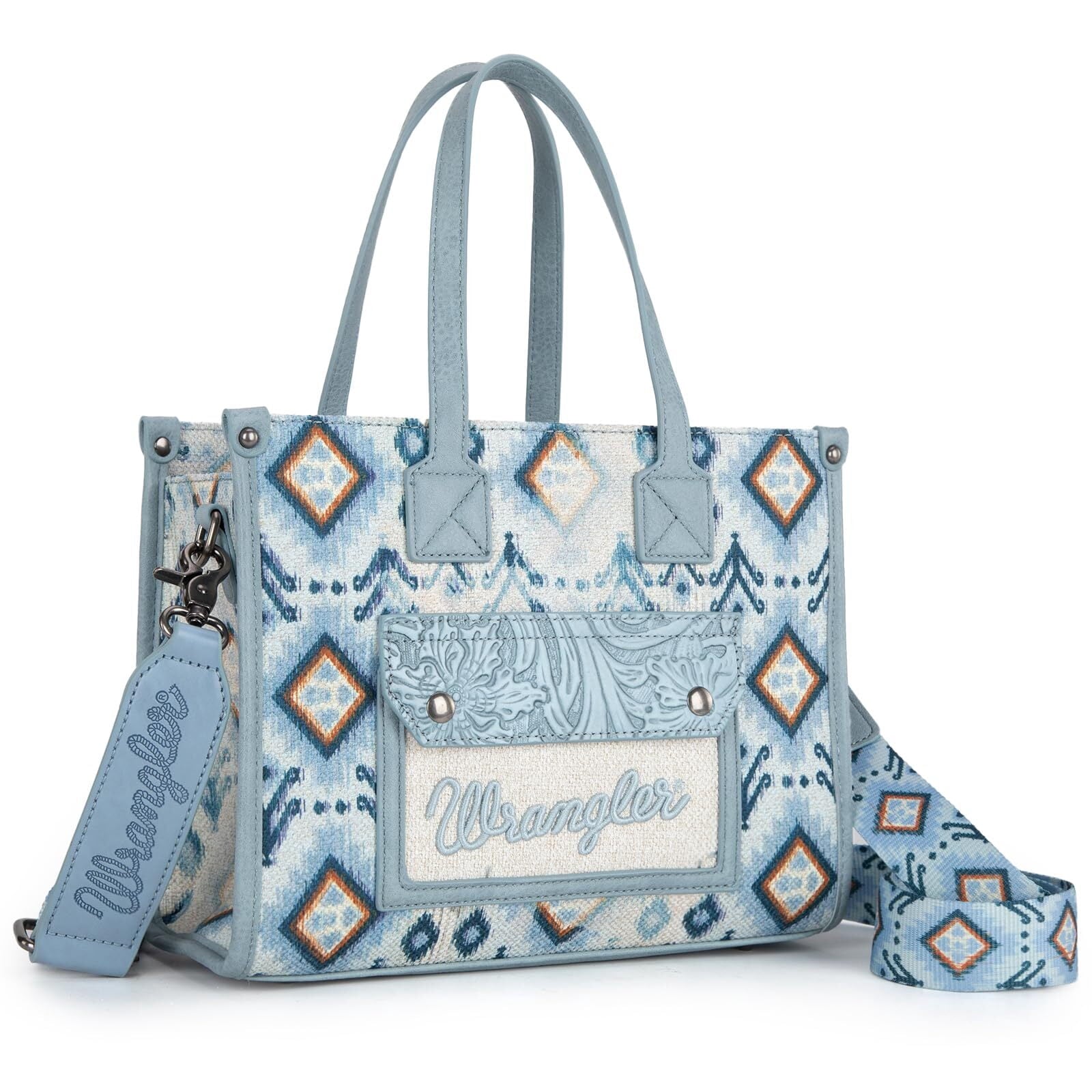 Wrangler Aztec Tote Bag for Women Western Purses and Handbags