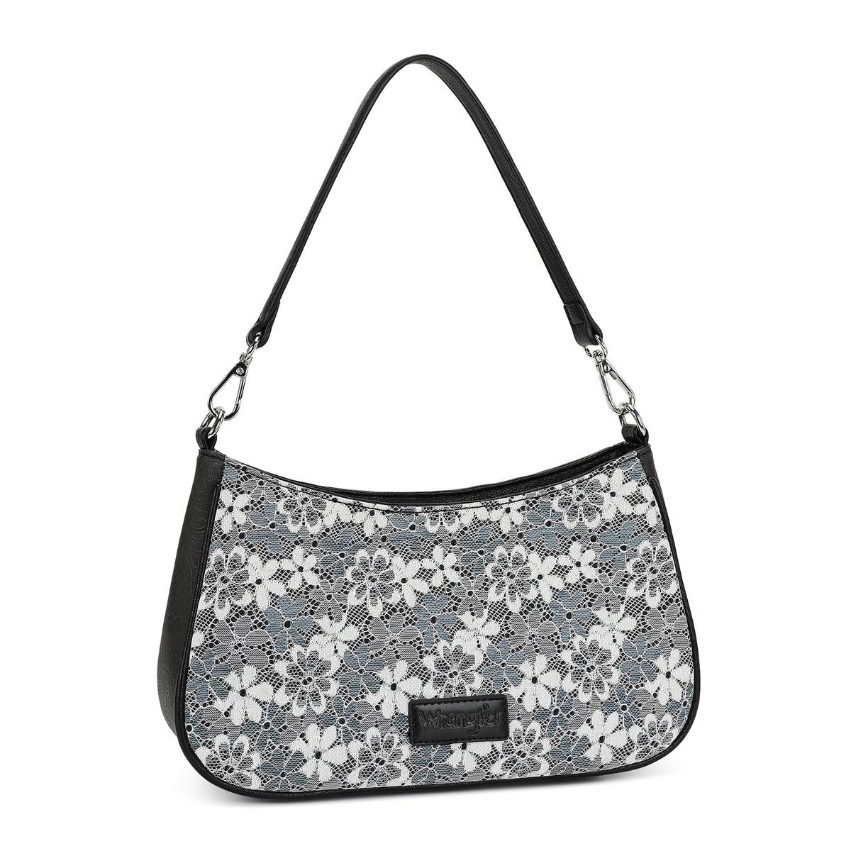 Wrangler Shoulder Bag for Women Lace Floral Small Purse Hobo Handbag