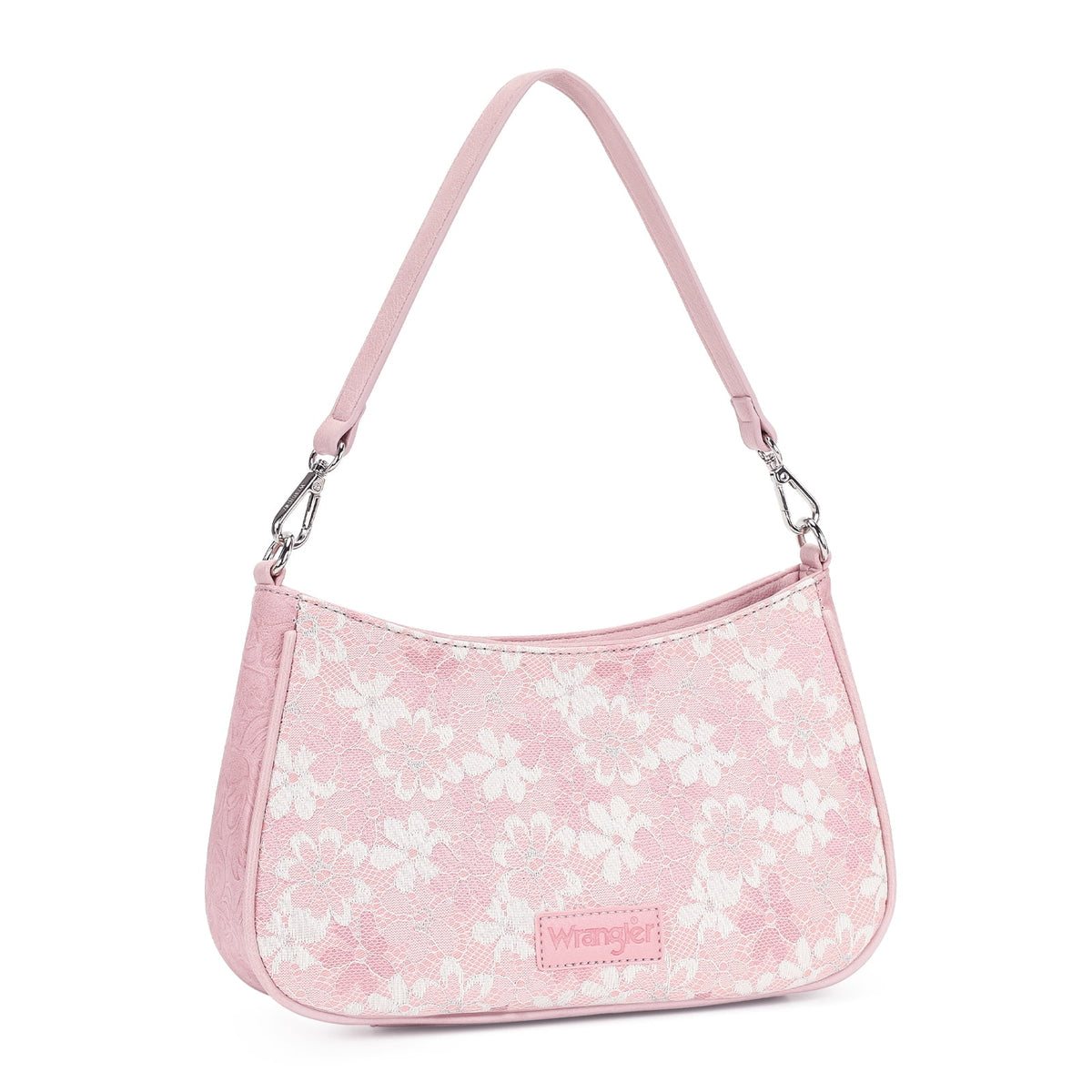 Wrangler Shoulder Bag for Women Lace Floral Small Purse Hobo Handbag