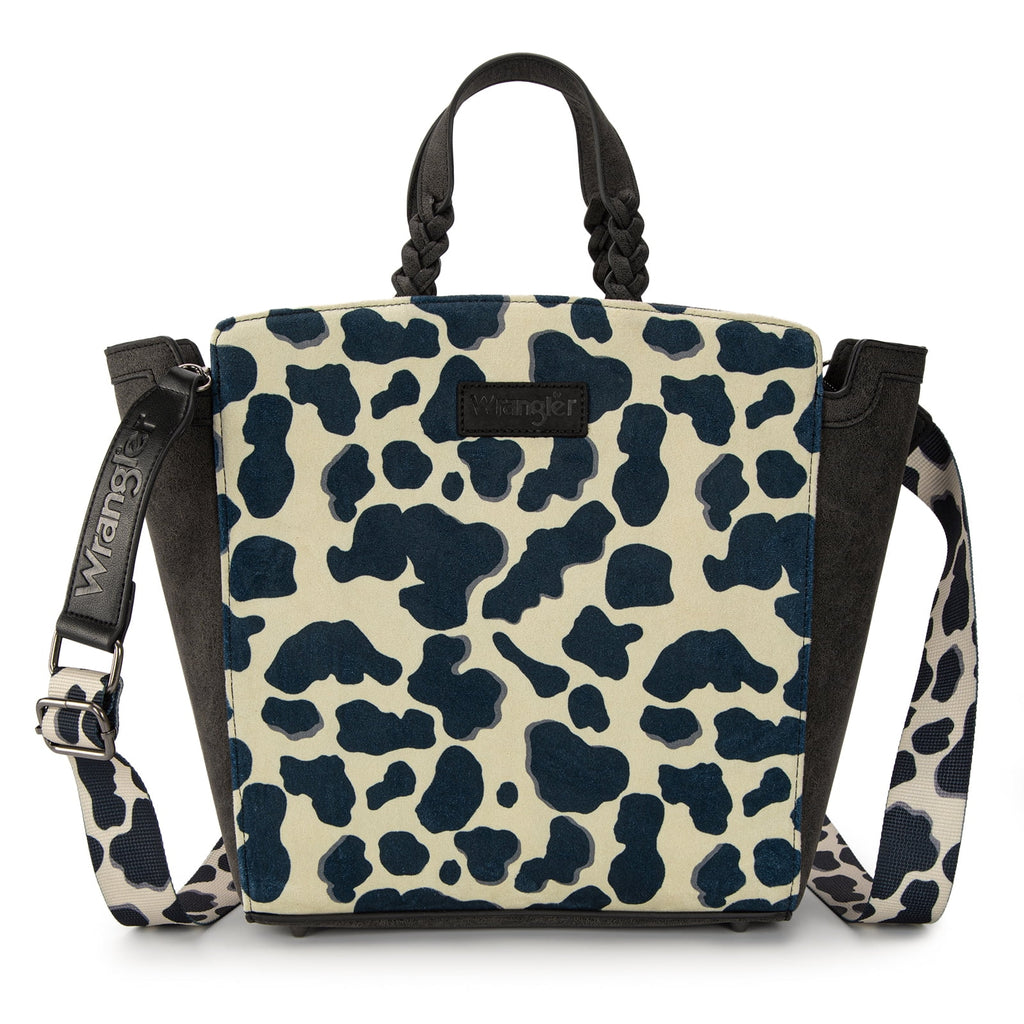 Wrangler Women's Animal Print Crossbody Bag Versatile Top-Handle Shoulder Bag for Everyday Travel & Casual Use
