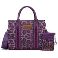Wrangler Purse Medium Tote Bags for Women with Card Holder Wallet Designer Satchel Top-handle Handbags