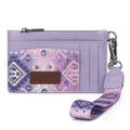 Wrangler Small Credit Card Holder for Women Slim Card Holder Wallet Womens Ladies Female Wristlet Keychain Wallet