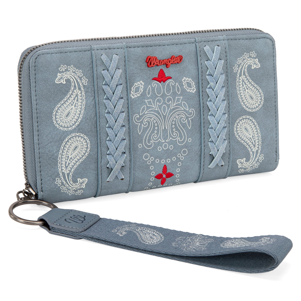 Wrangler Crossbody Bags for Women Shoulder Wallet Small Purse with Adjustable Guitar Straps