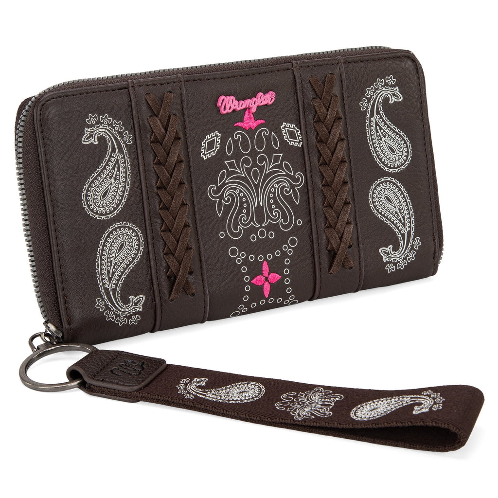 Wrangler Crossbody Bags for Women Shoulder Wallet Small Purse with Adjustable Guitar Straps