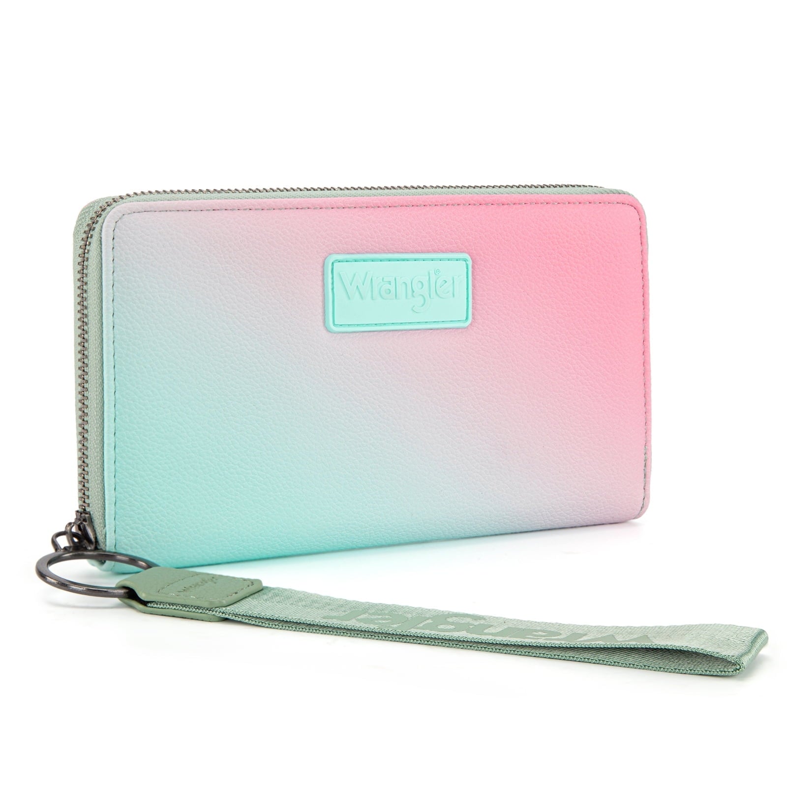 Wrangler Wallet Purse for Women Gradient Wristlet Wallet with Credit Card Holder