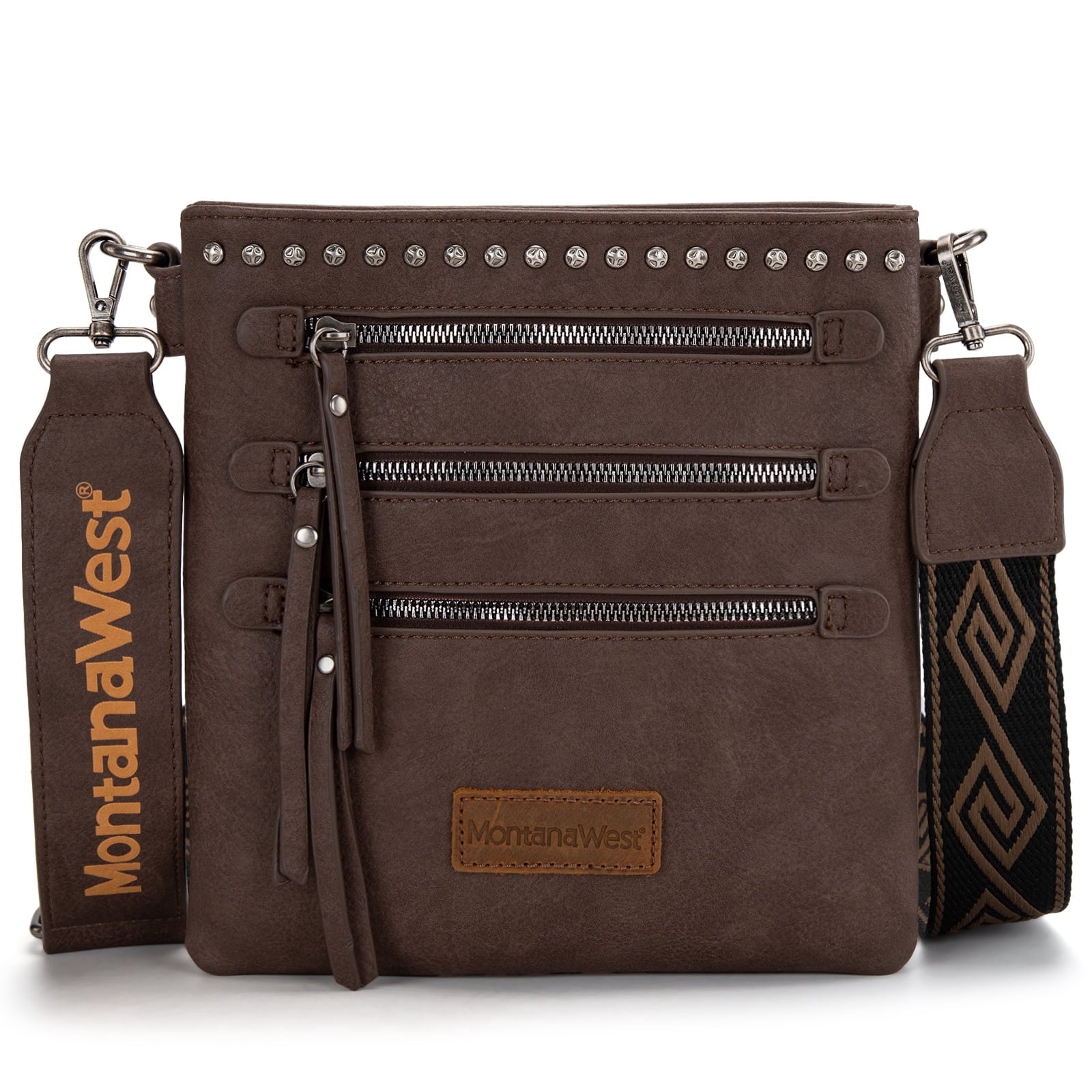 Montana West Crossbody Bags for Women Multi Pocket Cross Body Bag Purses with Guitar Strap