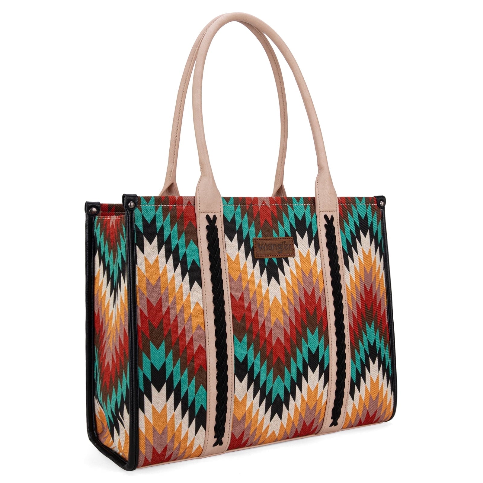 Wrangler Aztec Tote Bag for Women Western Top Handle Handbags and Purses