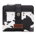 Wrangler Cowhide Women's Wallets Small Wallet Women Wallets, Card Cases & Money Organizers Ladies Female wallet with Removable ID Window