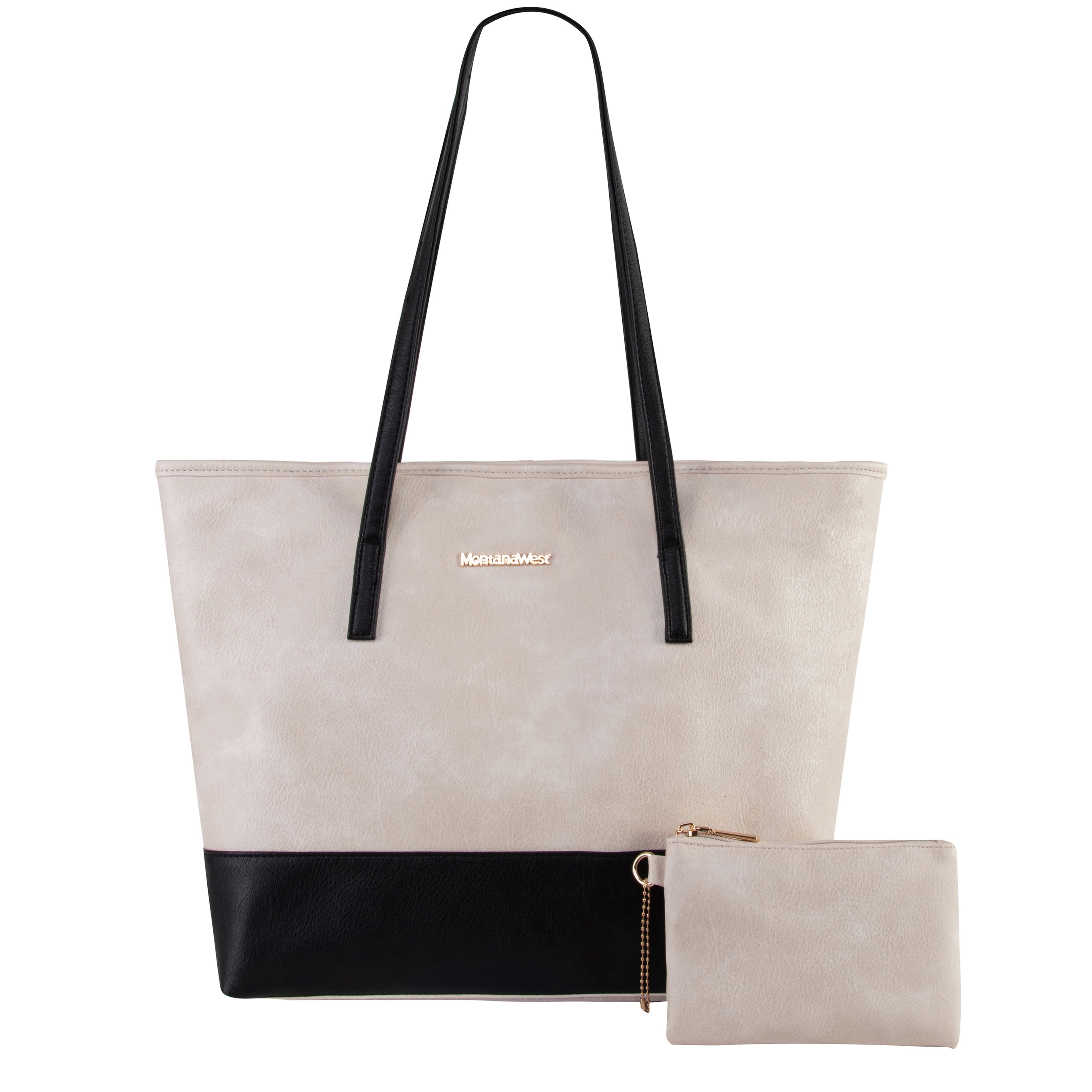 Montana West Tote Bags Vegan Leather Purses and Handbags for Women Top Handle Ladies Shoulder Bags
