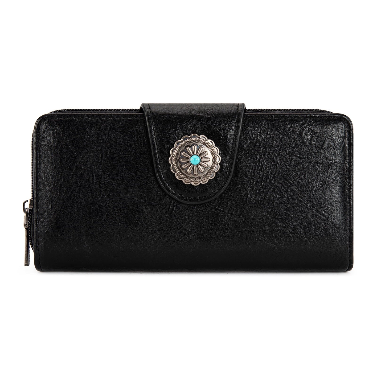 Montana West Purses for Women RFID Blocking Wallet Large Capacity Phone Clutch Wallet Ladies Western Bifold Wallet Wallets for Women Leather Wallet with Card Holder