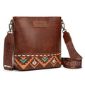Wrangler Crossbody Purses for Women Two Tone Crossbody Bags Women Purses and Handbags