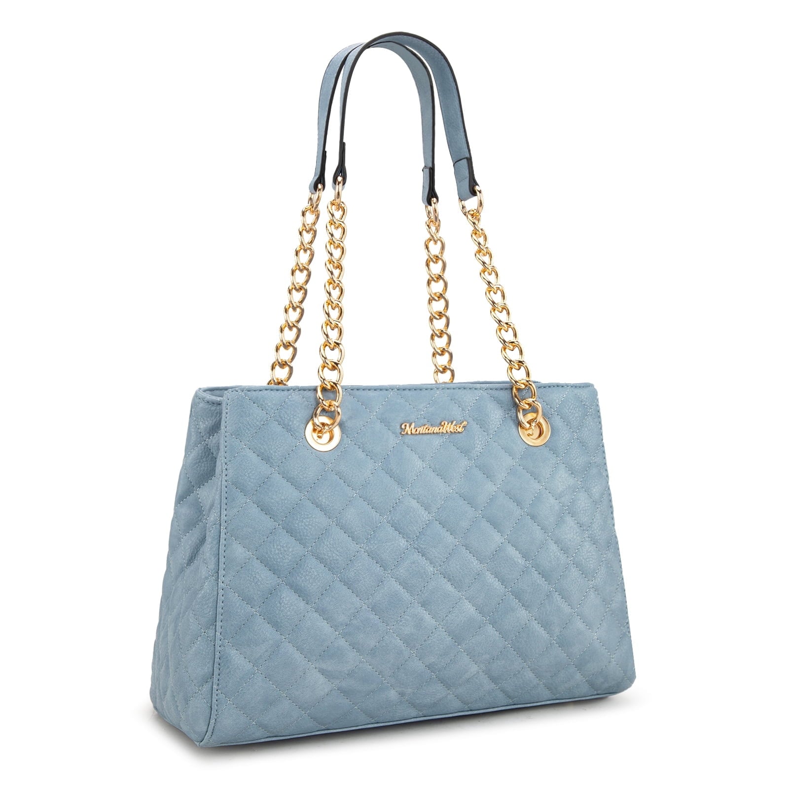 Montana West MEDIUM Chain Shoulder Bag for Women Hobo Handbags Tote Purse