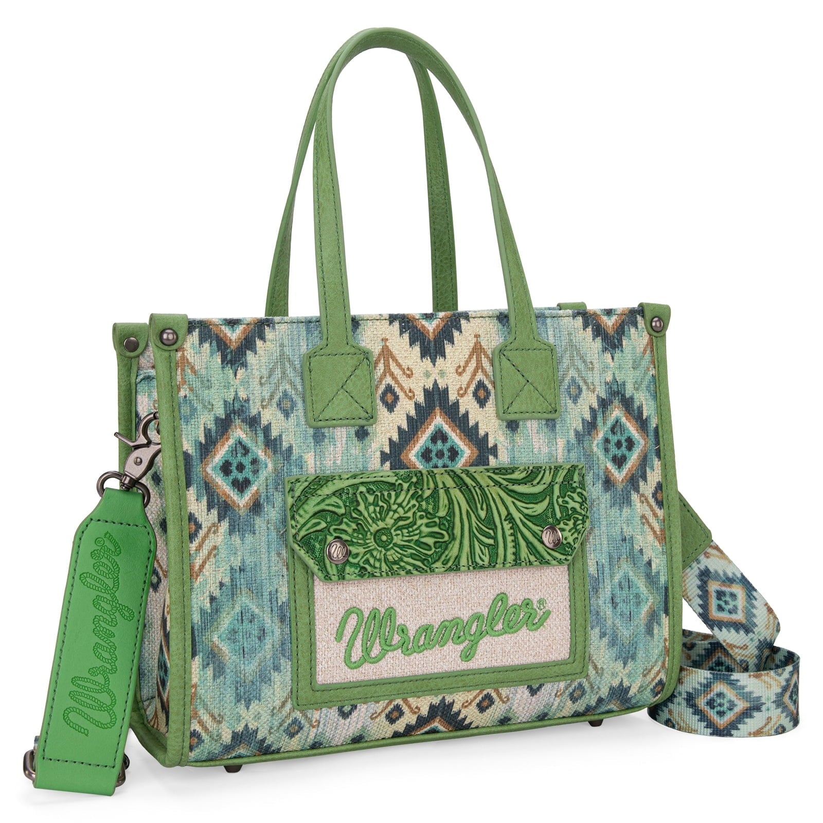 Wrangler Aztec Tote Bag for Women Western Purses and Handbags