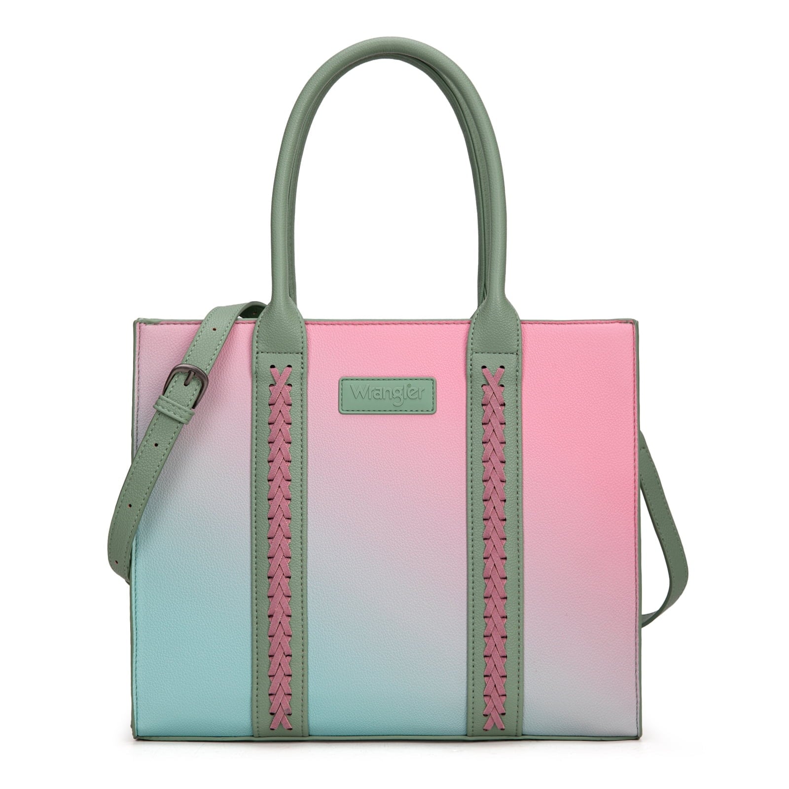 Wrangler Purses for Women Large Work Tote Bags with Strap Vintage Top-Handle Handbags