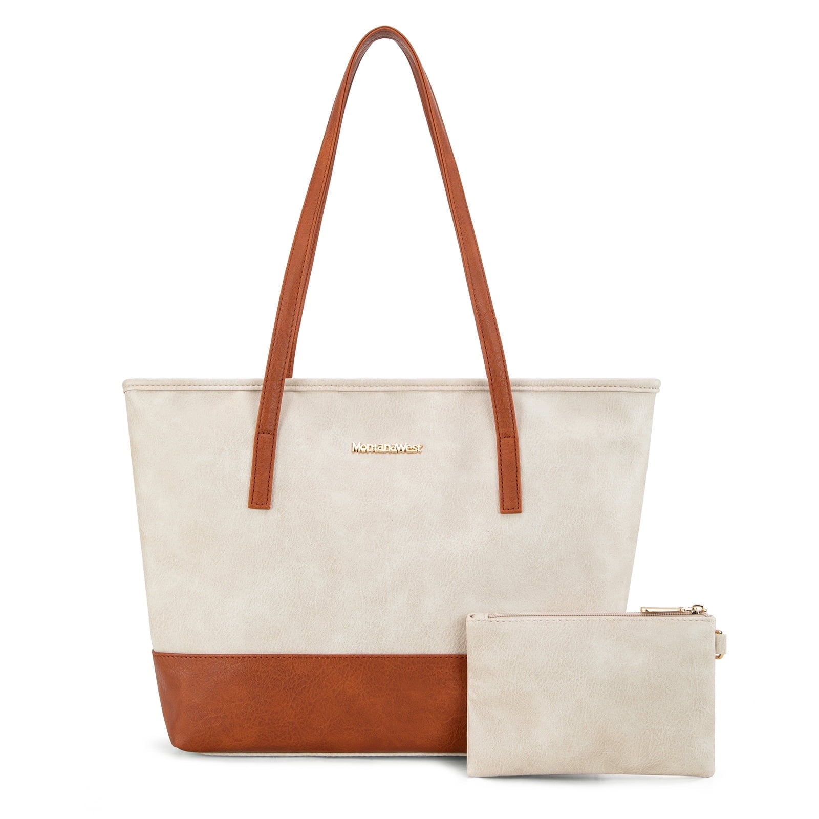 Montana West Tote Bags Vegan Leather Purses and Handbags for Women Top Handle Ladies Shoulder Bags