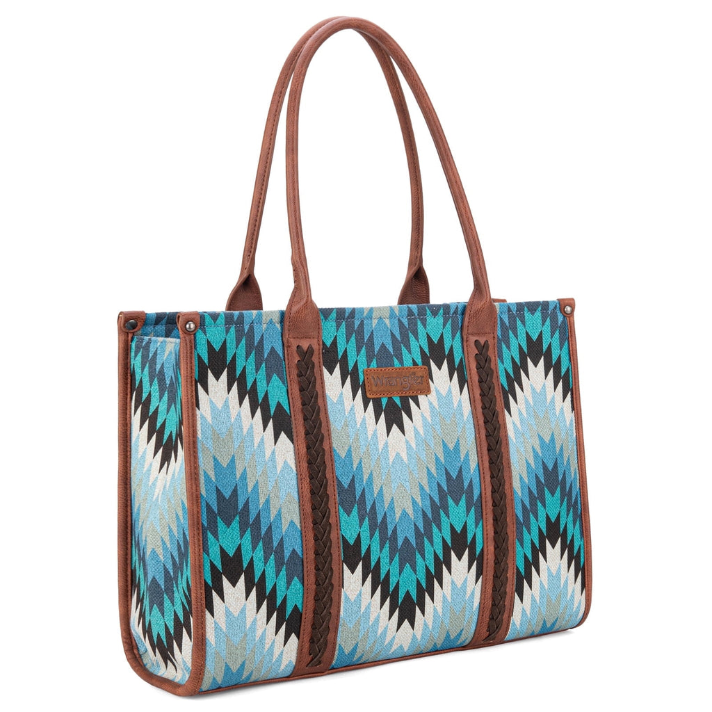 Wrangler Aztec Tote Bag for Women Western Top Handle Handbags and Purses