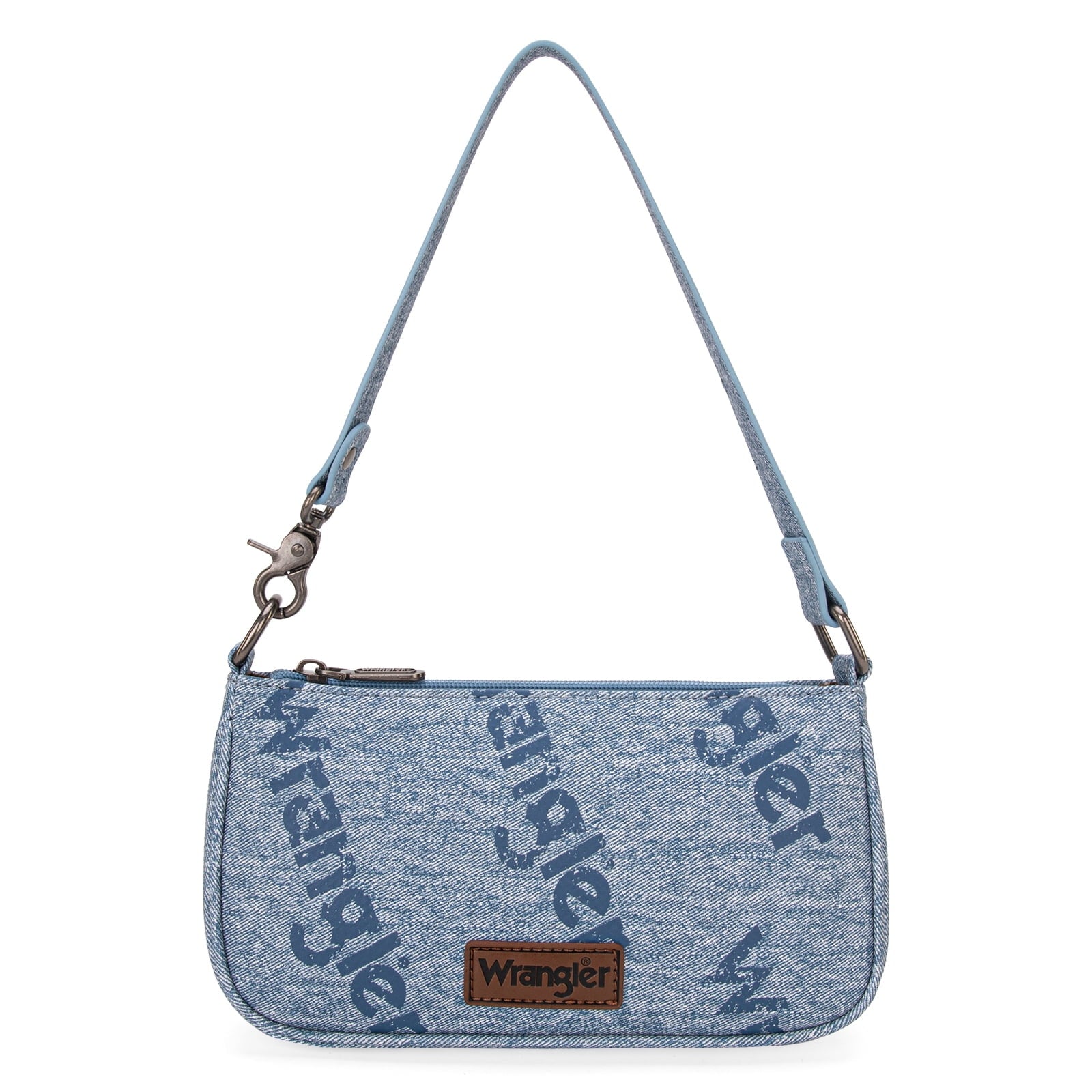Wrangler Shoulder Bag for Women 90s Retro Top-Handle Hobo Handbag