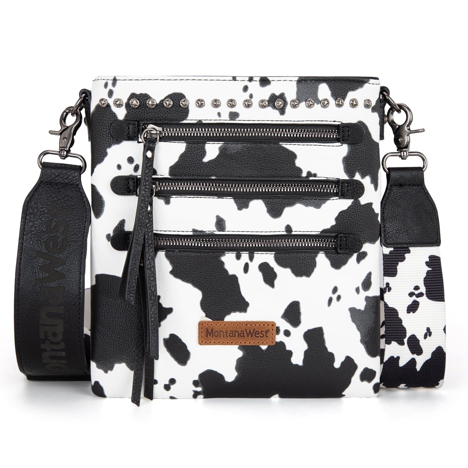 Montana West Crossbody Bags for Women Multi Pocket Cross Body Bag Purses with Guitar Strap