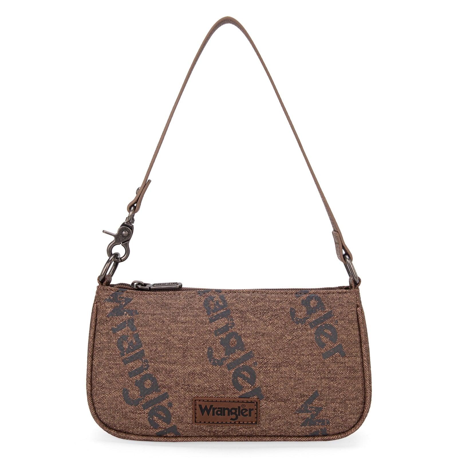 Wrangler Shoulder Bag for Women 90s Retro Top-Handle Hobo Handbag