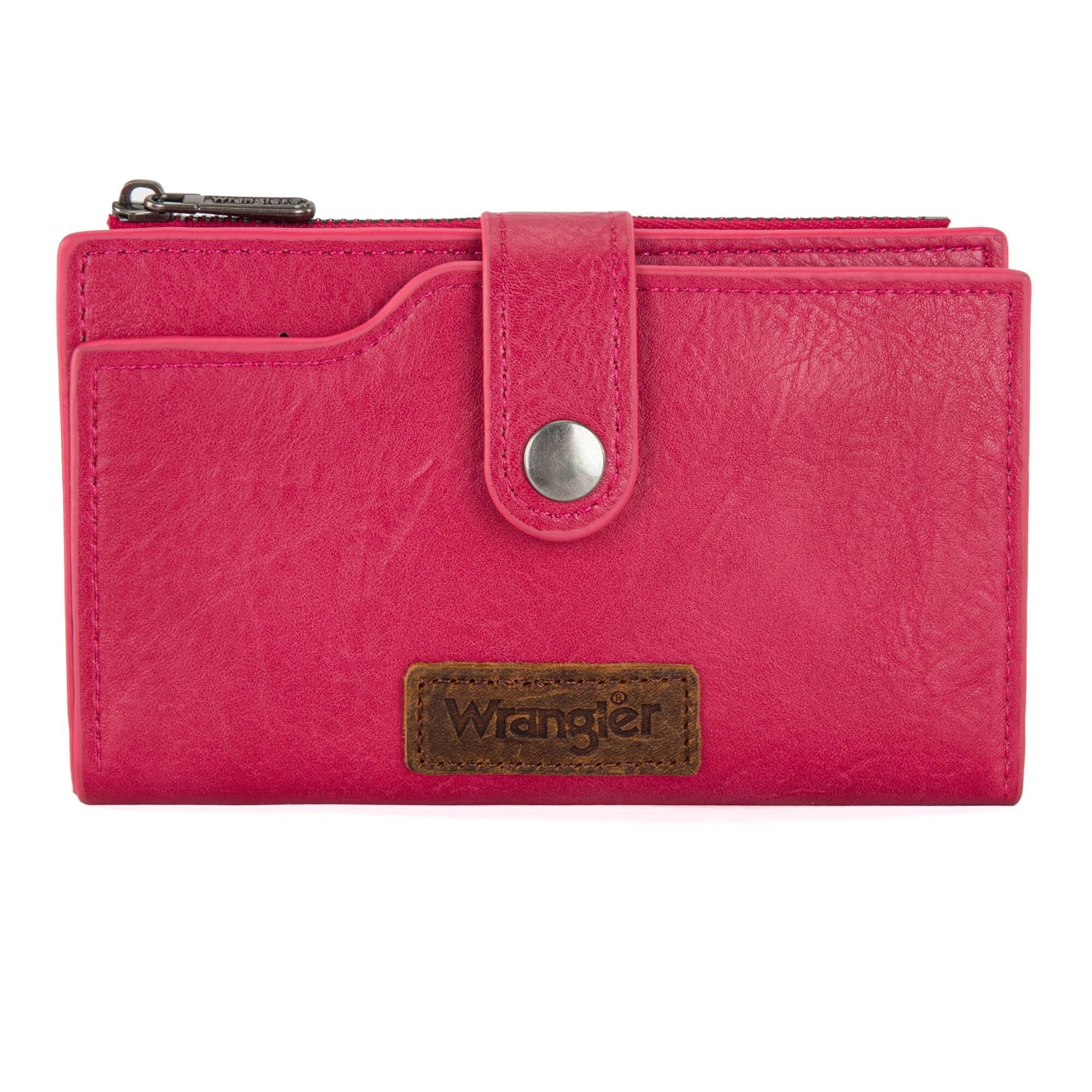 Wrangler Wallets for Women Slim Bifold Credit Card Holder