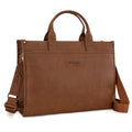 Wrangler Laptop Bag for Women 15.6 Inch Vintage Work Messenger Bag for Business Briefcase Handbag with Adjustable Shoulder Strap