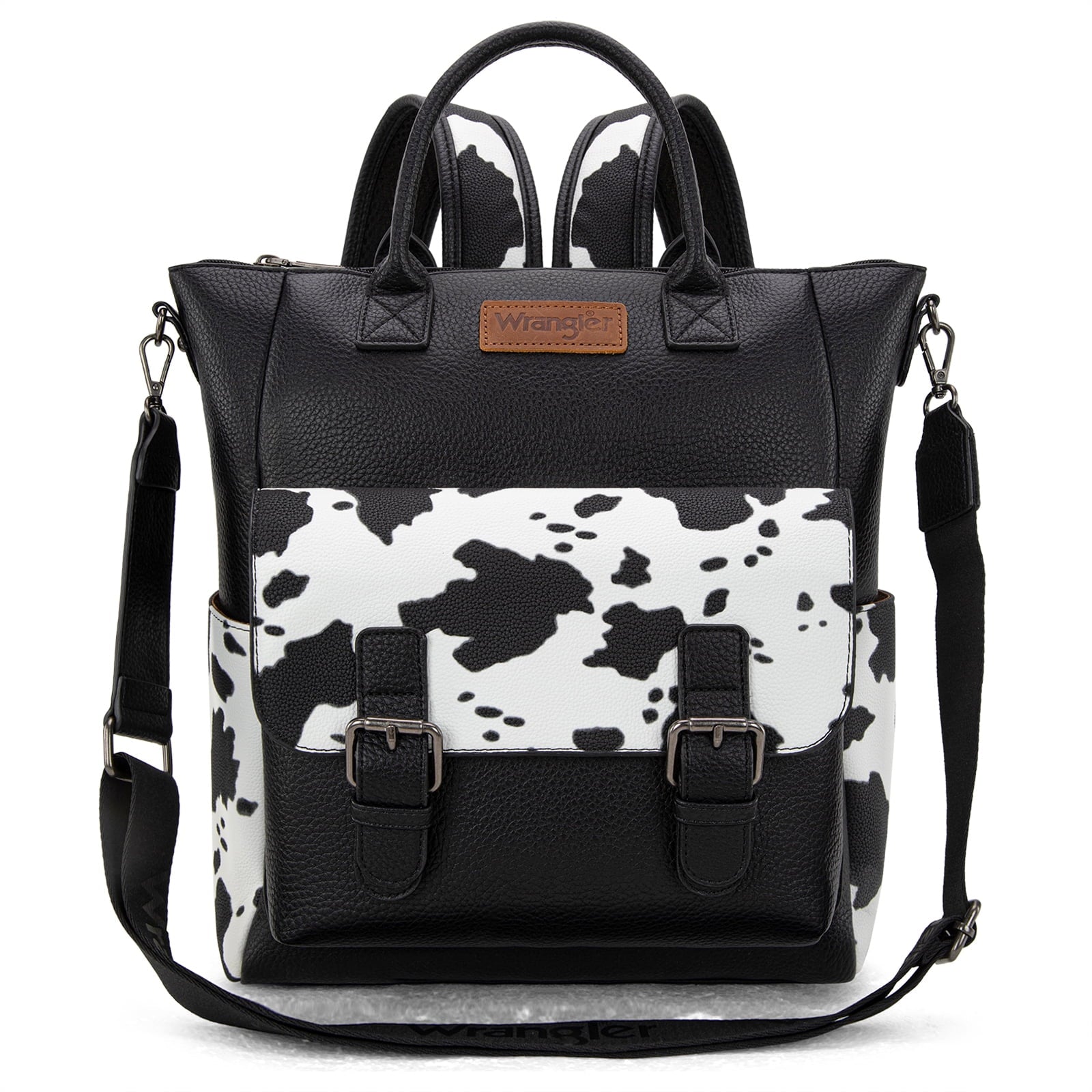 Wrangler Backpack Purse for Women Medium Size Convertible Backpack with Crossbody Strap for Travel Work