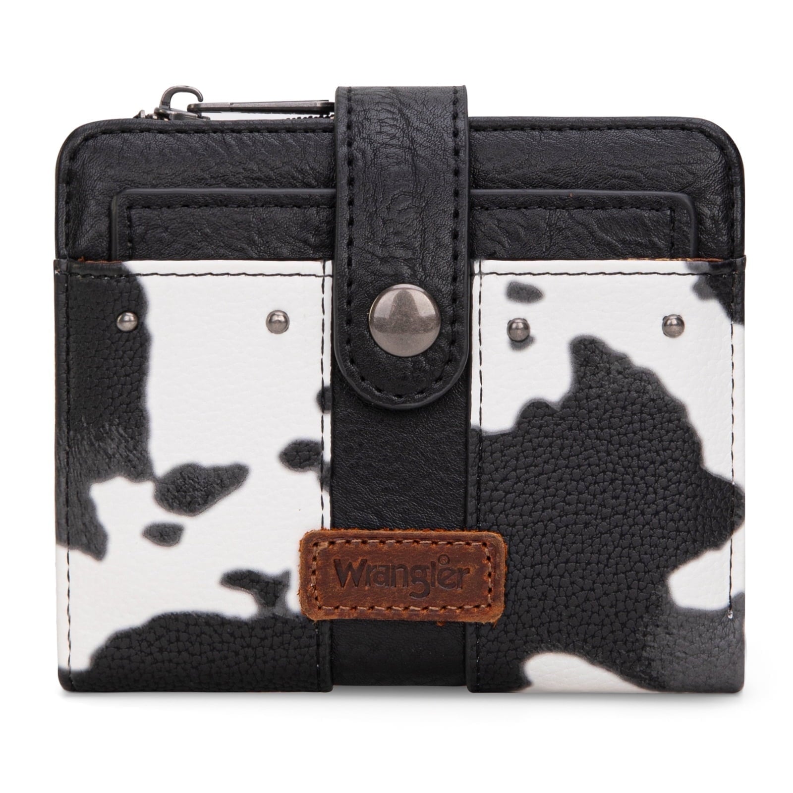 Wrangler Wallet for Women Small Bifold Wallet Womens Ladies Female Credit Card Wallet with Removable ID Window