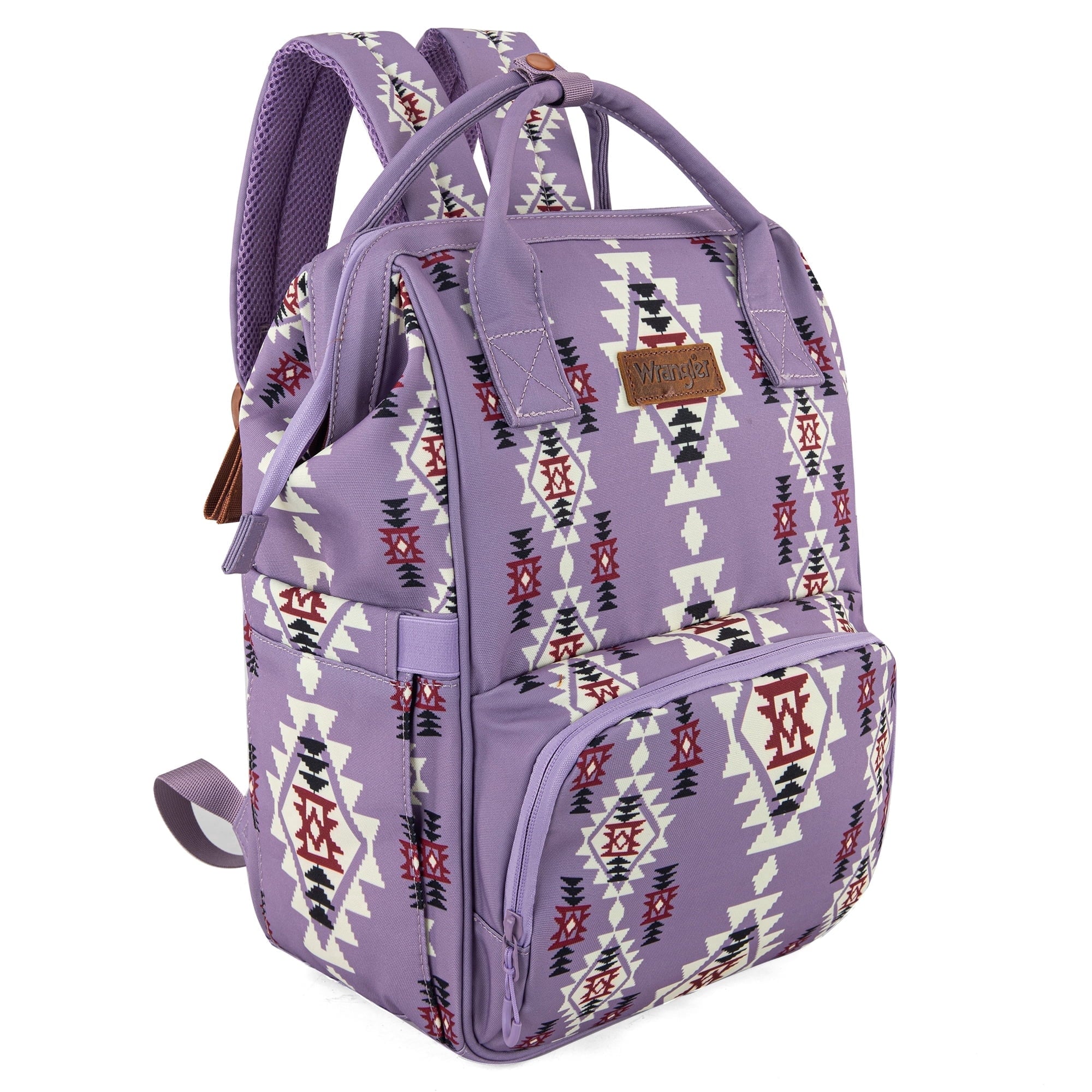 Wrangler Diaper Bag Backpack Western Backpack Purses with Changing Pad and Pacifier Case