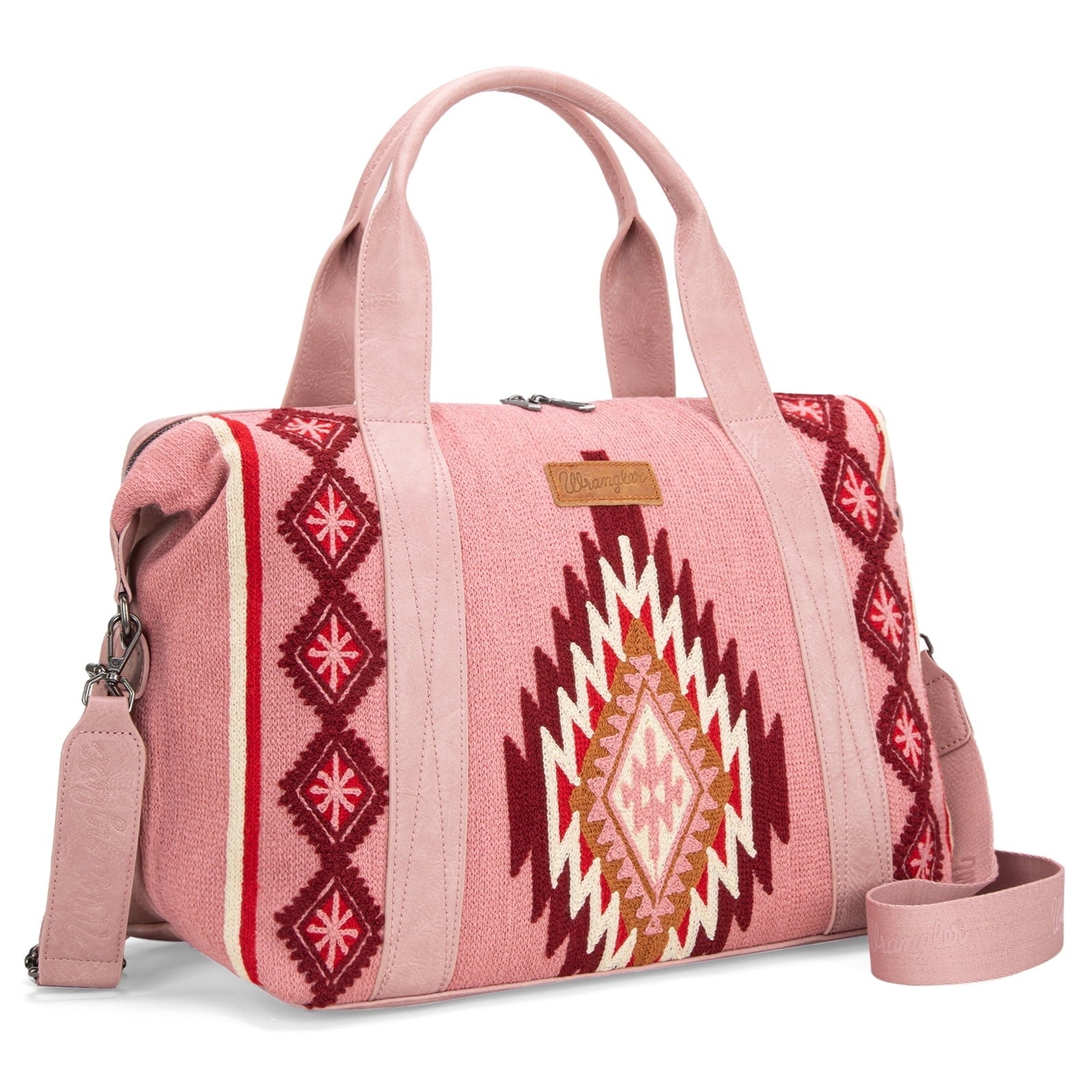 Wrangler Duffel Bag for Women Large Travel Weekender Bag Designer Tapestry Carry On Bags