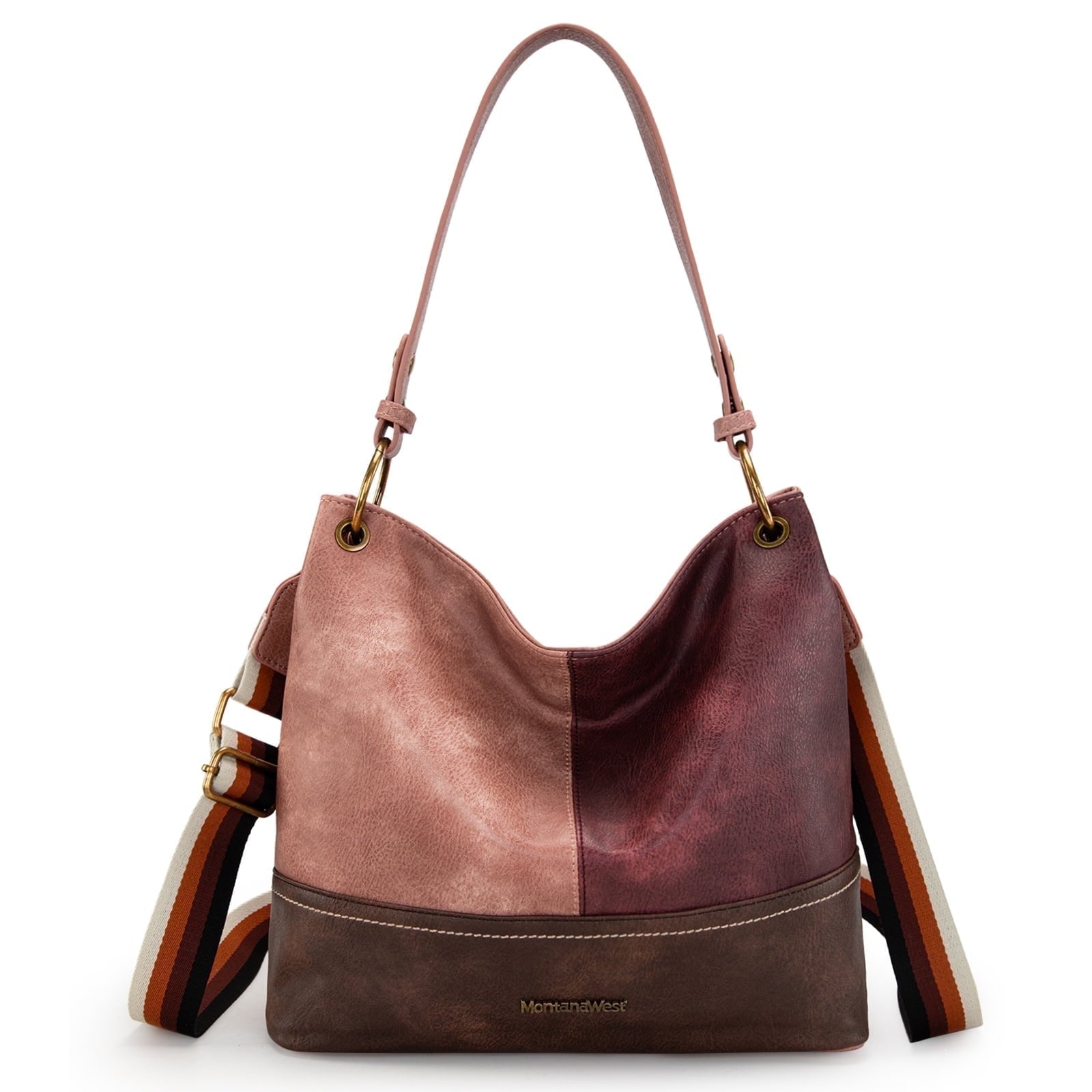 Montana West Purses for Women Hobo Shoulder Handbags with Zipper