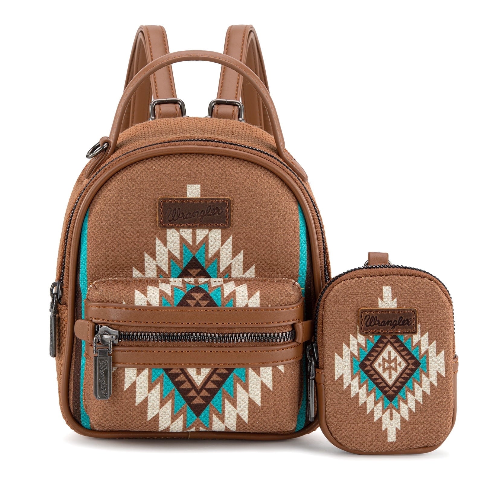 Wrangler Mini Backpack Aztec Back Pack Purse for Women