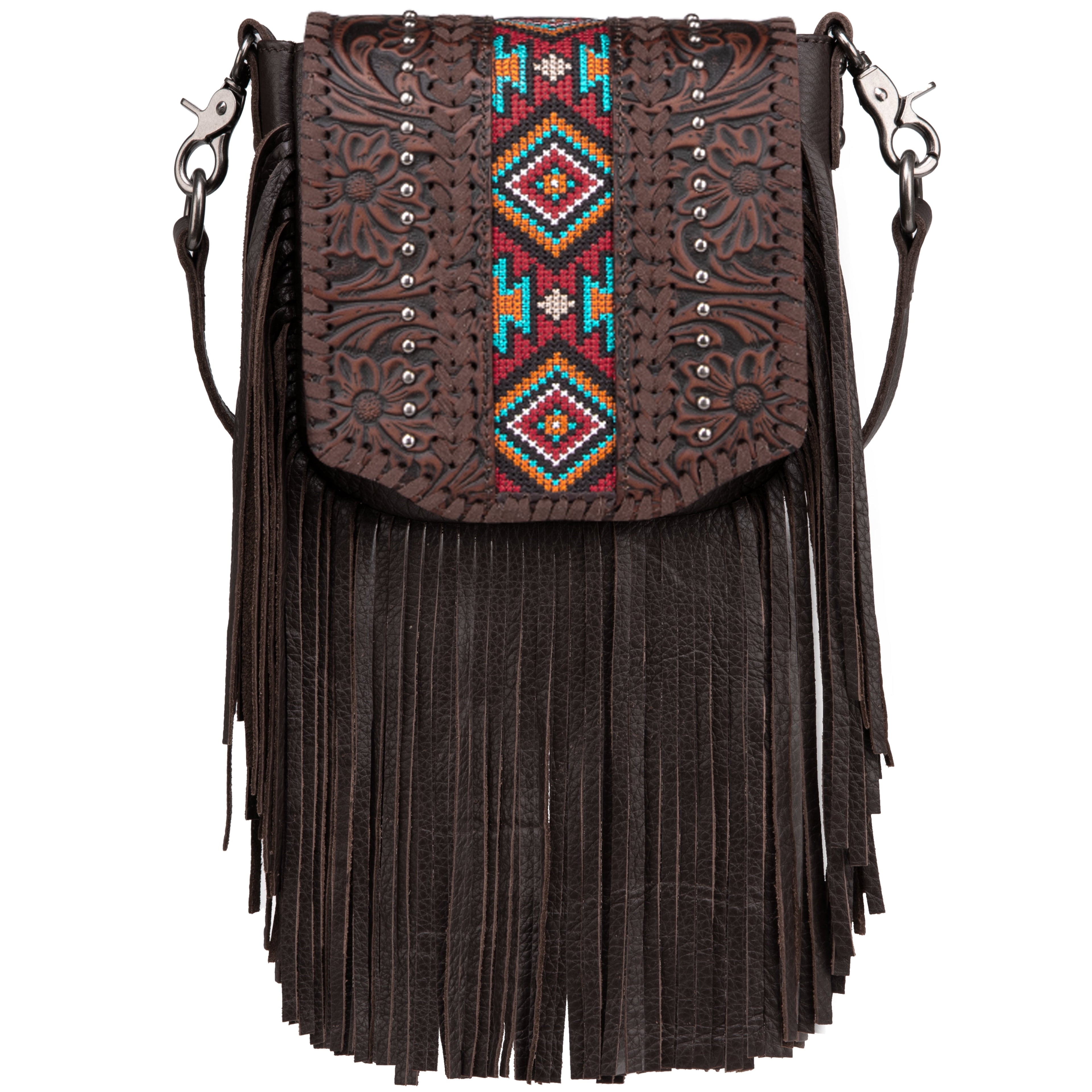 Montana West Western Purses for Women Stylish Crossbody Bag with Fashionable Tassel Fringe Design