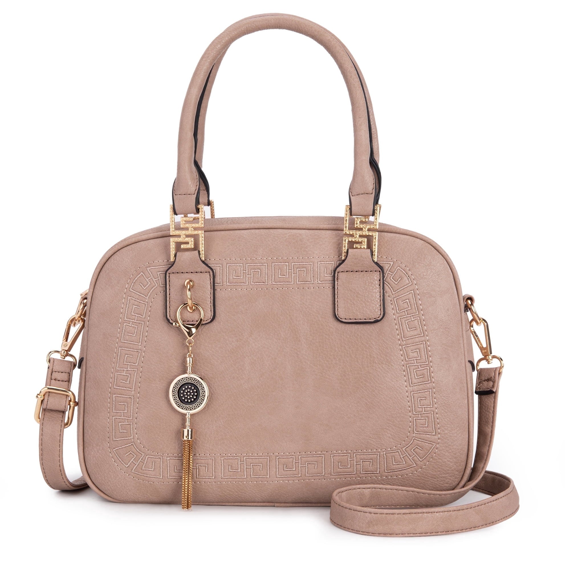 Montana West Small Top Handle Purse for Women Crossbody Satchel Handbag Barrel Bag