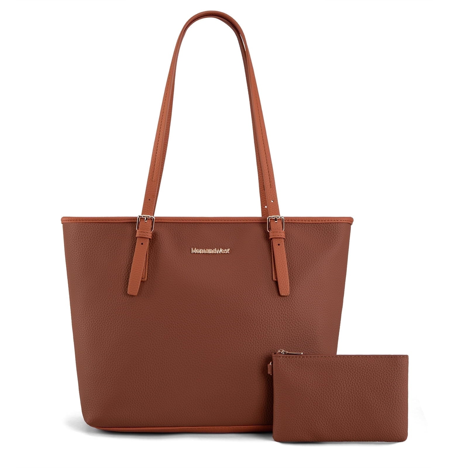 Montana West Tote Bags Vegan Leather Purses and Handbags for Women Top Handle Ladies Shoulder Bags