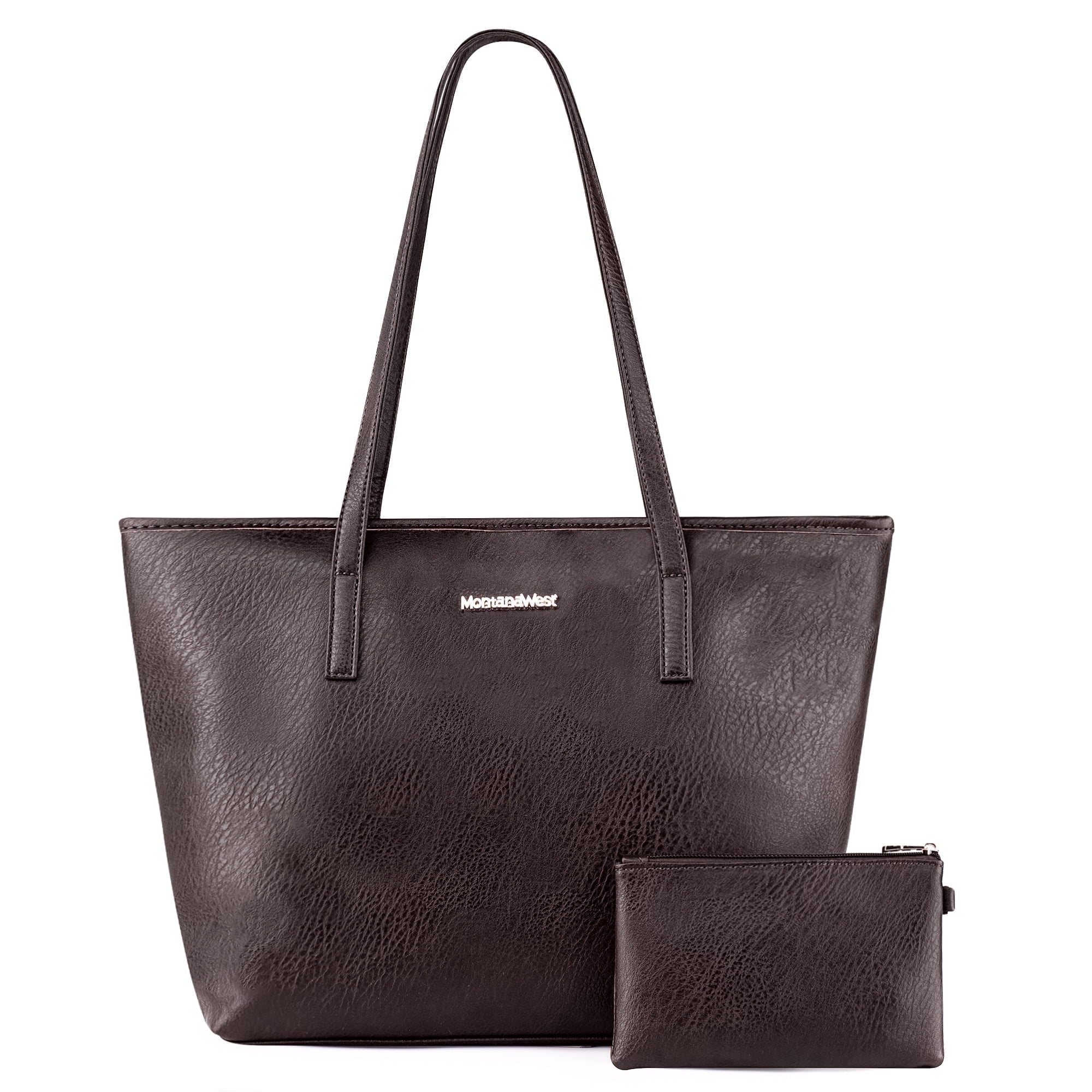 Montana West Tote Bags Vegan Leather Purses and Handbags for Women Top Handle Ladies Shoulder Bags